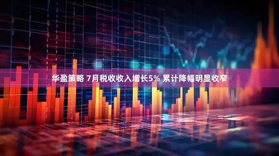 华盈策略 7月税收收入增长5% 累计降幅明显收窄